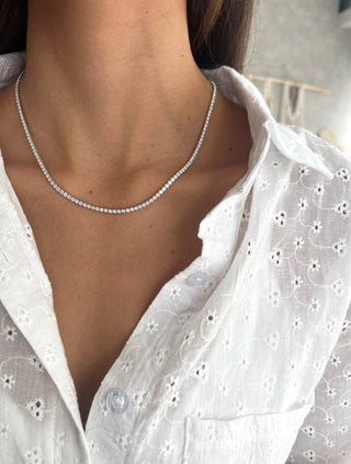 Tennis Necklace 42cm