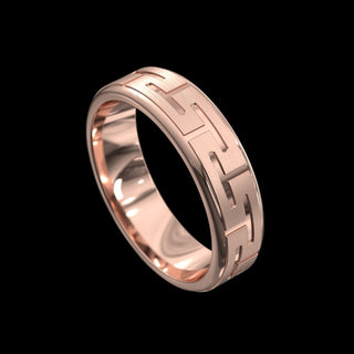 Solid Gold Men’s Wedding Band