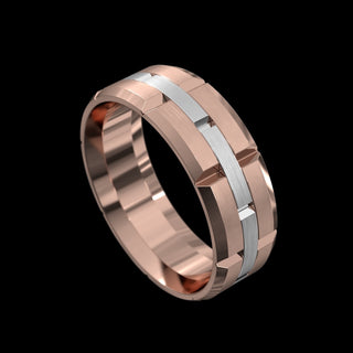 Solid Gold Men’s Wedding Band