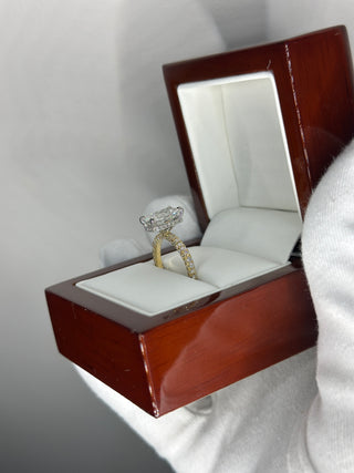 Lanie 2 Tone Engagement Ring