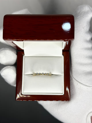 Danielle Marquise & Round 3/4 Eternity Band
