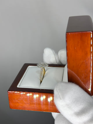 Erin 2 Tone Engagement Ring