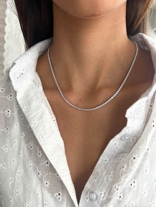 Tennis Necklace 42cm