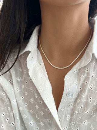 Tennis Necklace 42cm