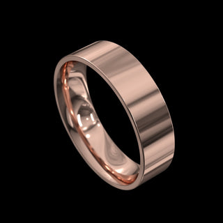 Solid Gold Men’s Wedding Band