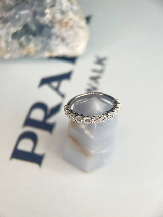 Tayla Round Half Eternity Band