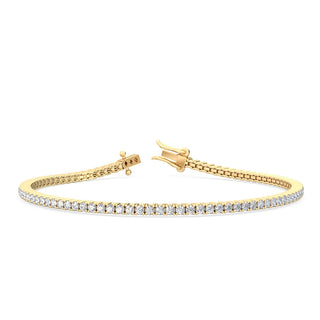 14K Gold Tennis Bracelet (2ct)