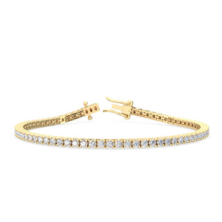 14K Gold Tennis Bracelet (3ct)