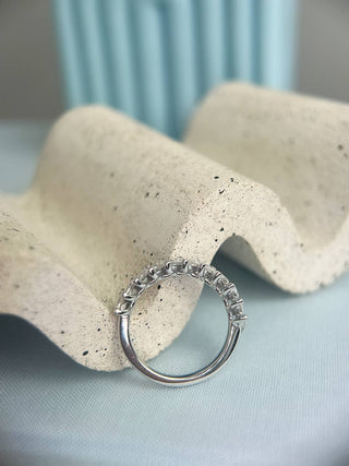 Hazel Half Eternity Band (Ready to Ship)